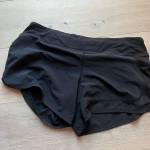 Rabbit Running Catch Me If You Can 2.5 Large Black running shorts
